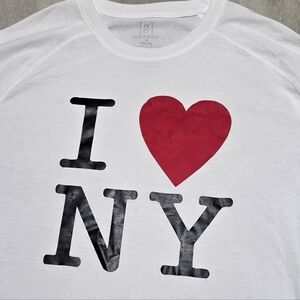 George White T-Shirt with "I Love New York" Mens Sz M